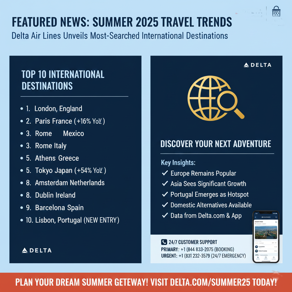 Delta Airlines customer Service Phone Number