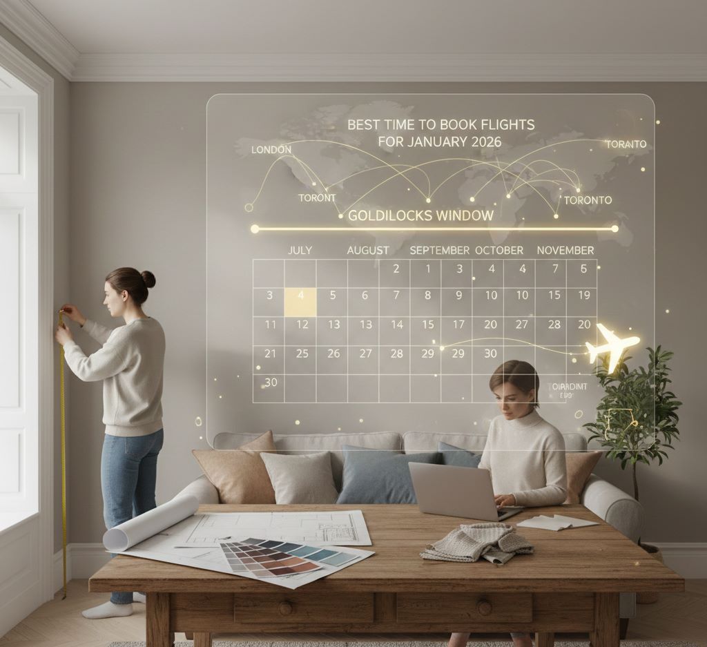 Best Time to Book Flights for January 2026