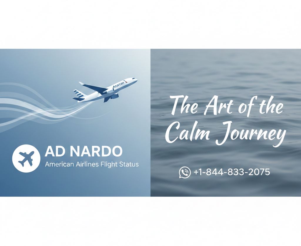 American Airlines flight status and the Art of the Calm Journey
