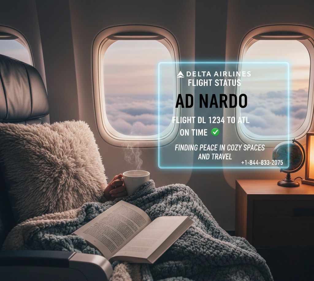 Delta Airlines Flight Status: Finding Peace in Cozy Spaces and Travel