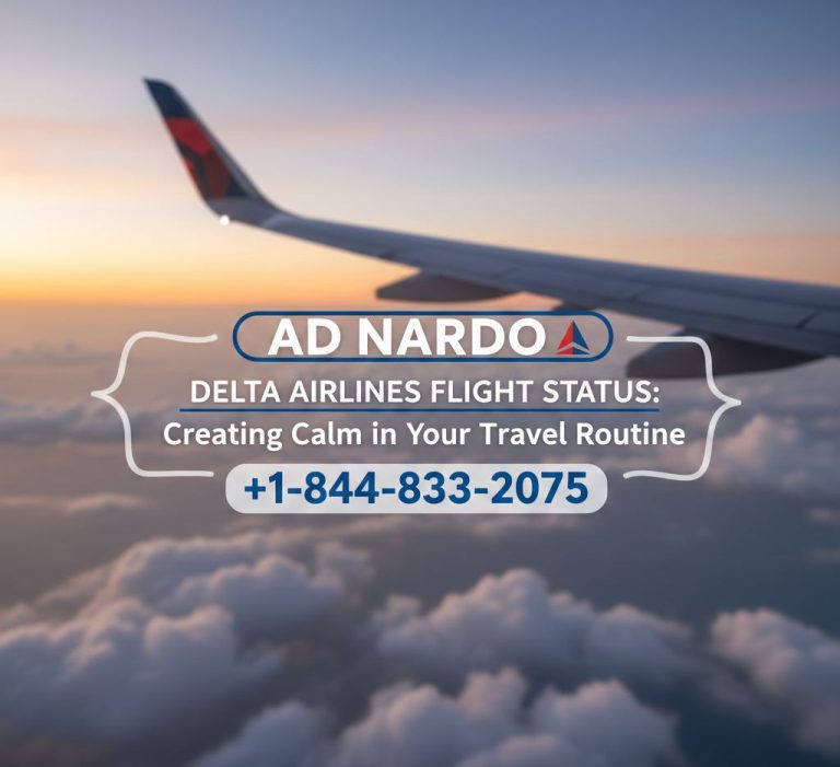Delta Airlines flight status: Creating Calm in Your Travel Routine