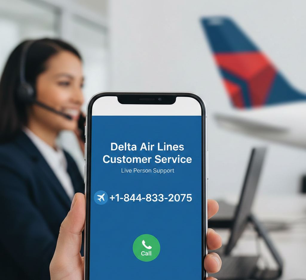 Delta Airlines Customer Service Phone Number: Live Person Support