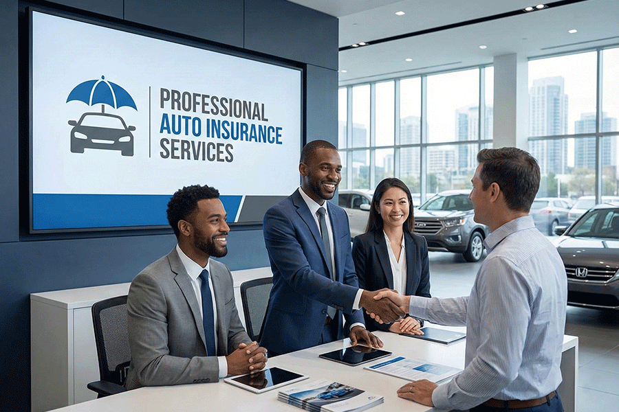 professional auto insurance services